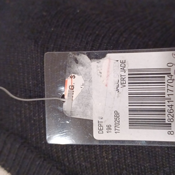 Dex Knit Cotton Blend Jade/Black Jumper Dress NEW- Sz. 1X - Picture 5 of 10